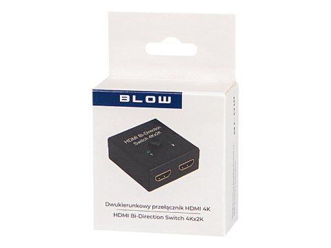 92-170# Rozgałęźnik switch hdmi 2x1 spliter 1x2 4k