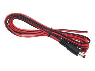 96-743# Wtyk dc 2,5/5,5 z przewodem 0,8m