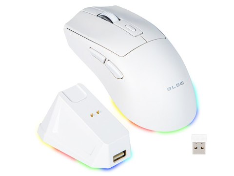 84-061# Mysz optyczna blow adrenaline omega biała