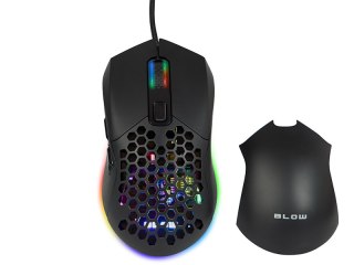 84-062# Mysz optyczna blow adrenaline replicant czarna przewodowa