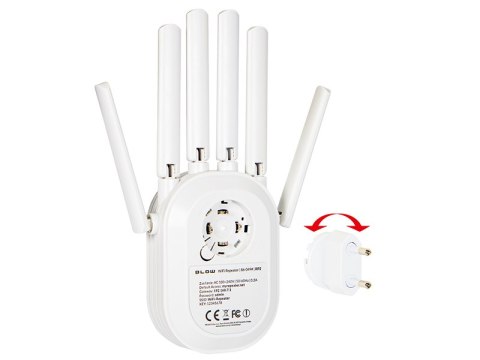 86-049# Wzmacniacz sygnału wi-fi repeater 300mb/s rp-2 blow`