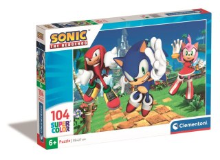 Puzzle 104 Super Color SONIC 2 Clementoni 27256