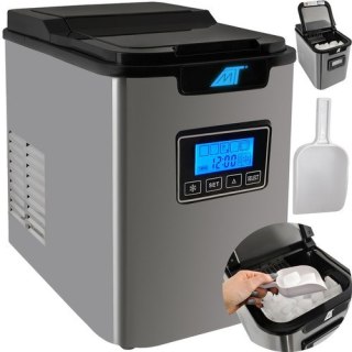 ND12_12516 Kostkarka do lodu Malatec K5536 srebrny/szary 120 W 5902802904751