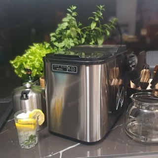 ND12_12517 Kostkarka do lodu Malatec K5537 srebrny/szary 120 W 5902802904768