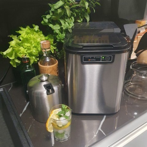 ND12_12517 Kostkarka do lodu Malatec K5537 srebrny/szary 120 W 5902802904768