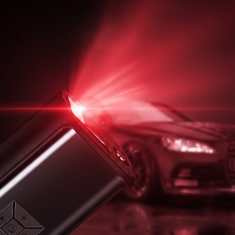 Pompka rowerowa elektryczna kompresor do opon powerbank 6000mAh latarka LED