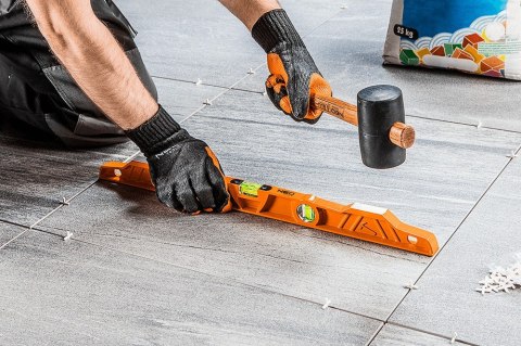 Młotek gumowy 90 mm, 1200 g, trzonek hikorowy