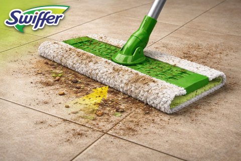 Swiffer Dry Ściereczki Podłogowe Do Mopa - Wkłady Elektrostatyczne 36 szt.