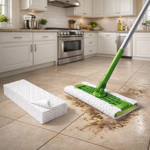 Swiffer Dry Ściereczki Podłogowe Do Mopa - Wkłady Elektrostatyczne 36 szt.