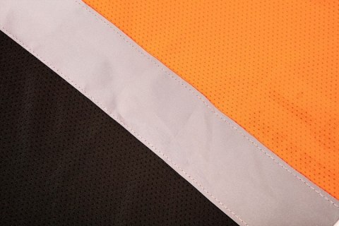 KOSZULKA T-SHIRT OSTRZEGAWCZY CIEMNY DÓŁ POMARAŃCZOWY XXL