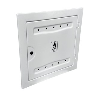 OSŁONA LICZNIKA GAZU Z TWORZYWA 150*600*600MM BIAŁA