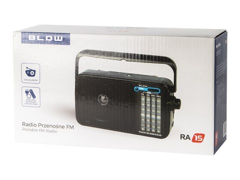 77-553# Radio przenośne analogowe am/fm blow ra15