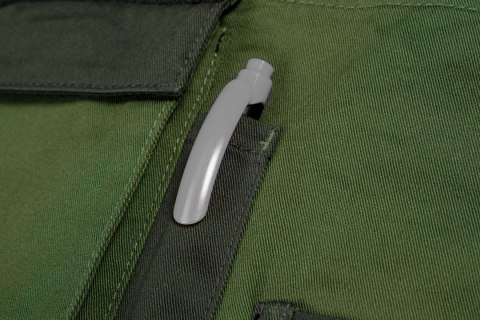 Ogrodniczki robocze CAMO olive, rozmiar L