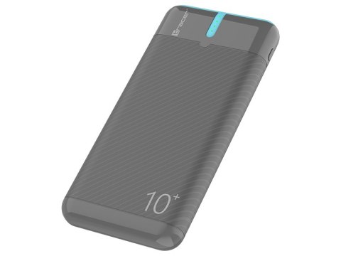 Power bank TRACER EnerGo 10000mAh gray/blue
