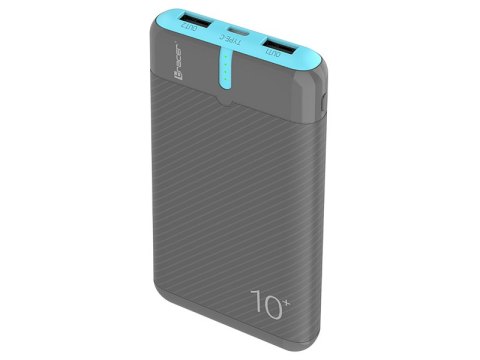 Power bank TRACER EnerGo 10000mAh gray/blue