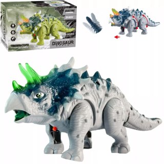 Dinozaur Interaktywny Triceratops - Chodzący, Świecący, Dźwięki dla Dzieci