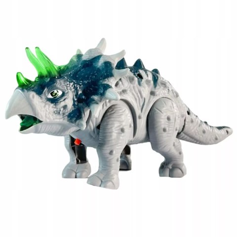 Dinozaur Interaktywny Triceratops - Chodzący, Świecący, Dźwięki dla Dzieci