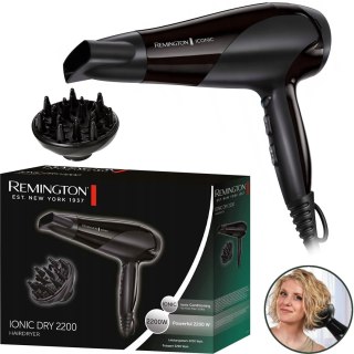 Remington D3198 Suszarka Do Włosów 2200W Jonizacja Koncentrator Dyfuzor