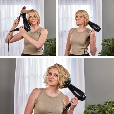 Remington D3198 Suszarka Do Włosów 2200W Jonizacja Koncentrator Dyfuzor