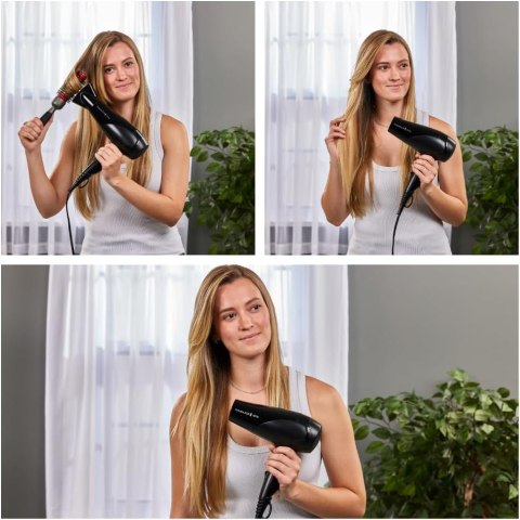 Remington D3198 Suszarka Do Włosów 2200W Jonizacja Koncentrator Dyfuzor