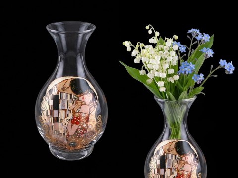 Wazonik szklany - G. Klimt, Pocałunek