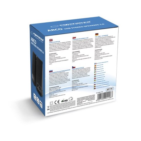 EP119 Esperanza głośniki 2.0 arco