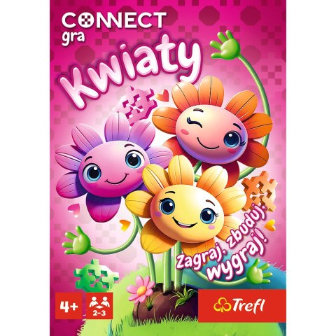 Gra dla dzieci Connect Kwiaty Trefl 02887