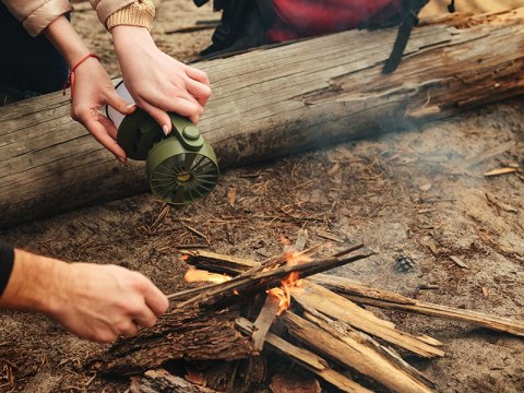 Przenośna lampa kempingowa z wentylatorem TRACER LightBreeze