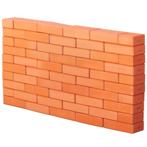 CLASSIC WORLD EDU Mega Klocki Cegiełki EVA 90 szt. Konstrukcyjne Miękkie do Budowania