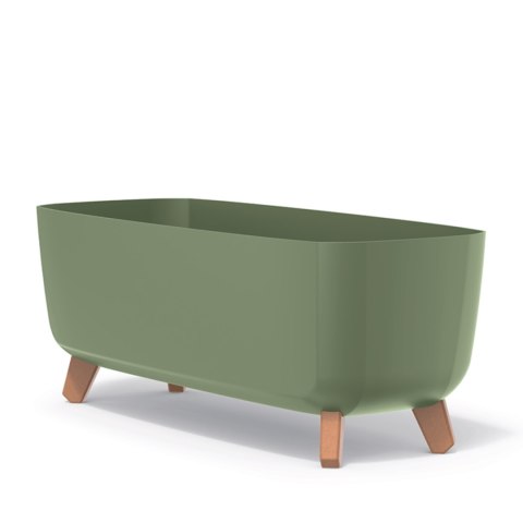 Doniczka GRACIA CASE DGCL600 - ziemisty zielony