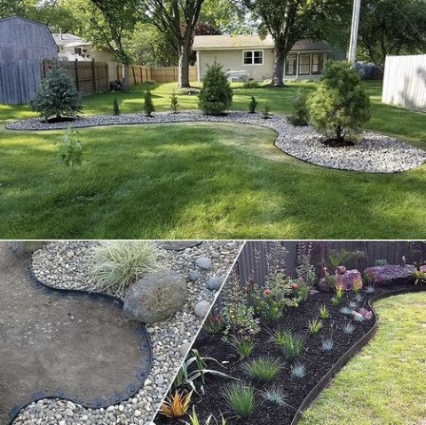 Obrzeże ogrodowe 4cm - 10m Gardlov 24561