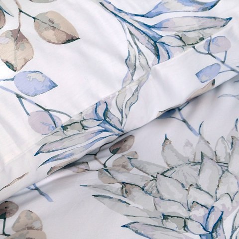 Pościel satyna bawełniana 1555/1/140x200+1posz.70x80 SATYNLOVE