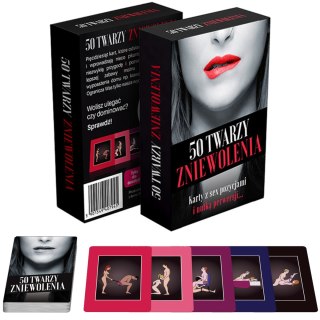 Gra Karciana Dla Dorosłych - 50 TWARZY ZNIEWOLENIA