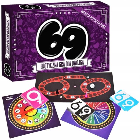 Gra Planszowa Dla Dorosłych - 69 (WERSJA ROZSZERZONA)