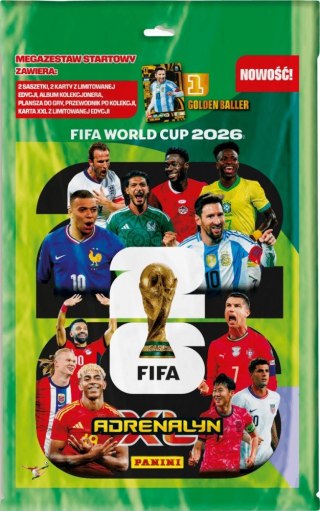 Karty fifa world cup 2026 megazestaw startowy
