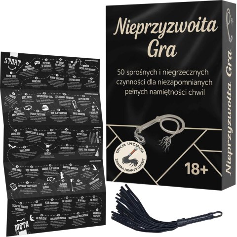 Gra Planszowa Dla Dorosłych - NIEPRZYZWOITA GRA - 50 SPROŚNYCH ZADAŃ