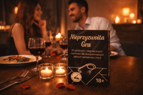 Gra Planszowa Dla Dorosłych - NIEPRZYZWOITA GRA - 50 SPROŚNYCH ZADAŃ