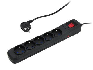 97-900# Filtr sieciowy 1,5m r-5 czarny