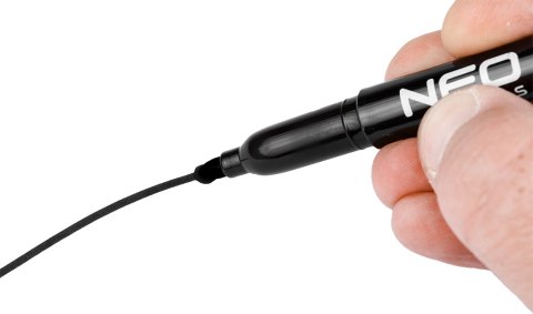 Marker budowlany, 4 kolory, permanentny, wodoodporny, olejowy, 4 szt