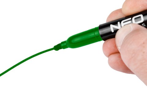 Marker budowlany, 4 kolory, permanentny, wodoodporny, olejowy, 4 szt