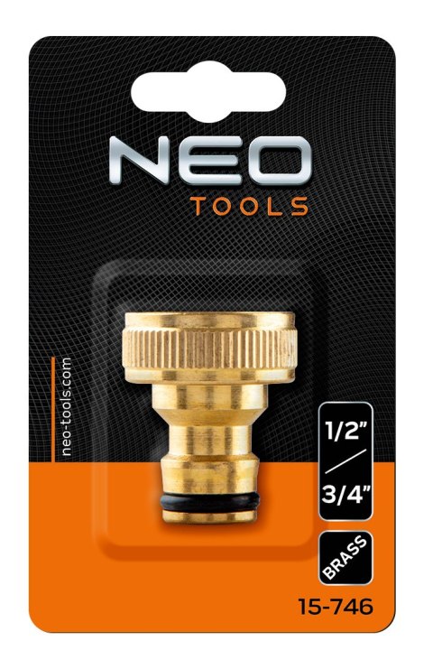 Przyłacze do kranu 1/2"- 3/4", mosiężne