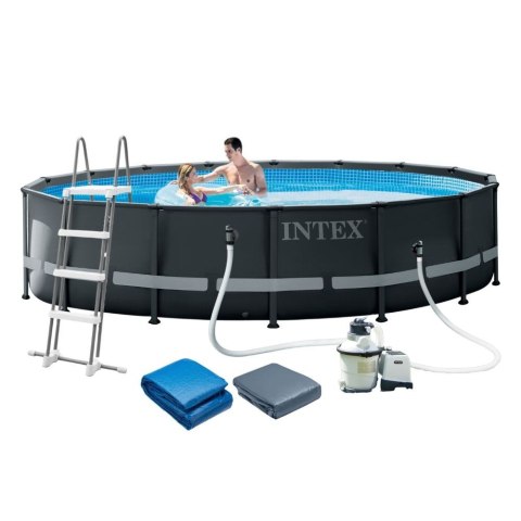 Basen ogrodowy stelażowy Ultra XTR Frame 488x122 cm INTEX 26326 NP