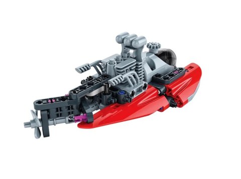 Naukowa Zabawa Klocki Laboratorium Mechaniki Motorówka Język Polski Clementoni 50247