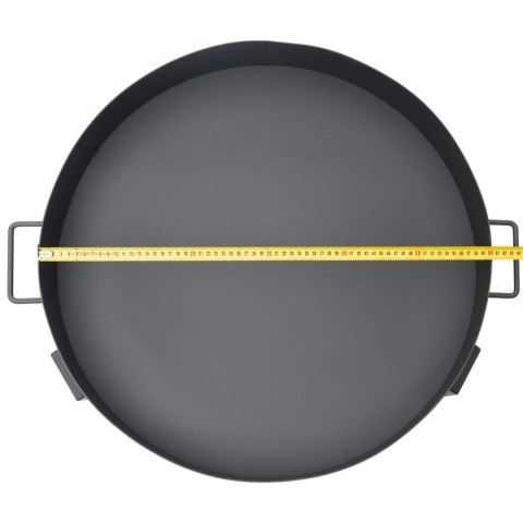 Duże solidne palenisko ogrodowe żeliwne 60cm z uchwytami idealne do ogniska