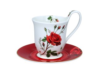 Filiżanka ze spodkiem - L. Lozano, Lady`s Floral Symphony (CARMANI)