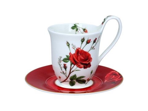 Filiżanka ze spodkiem - L. Lozano, Lady`s Floral Symphony (CARMANI)