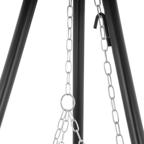 Palenisko trójnóg duży grill ogniskowy ogrodowy wiszący 2w1