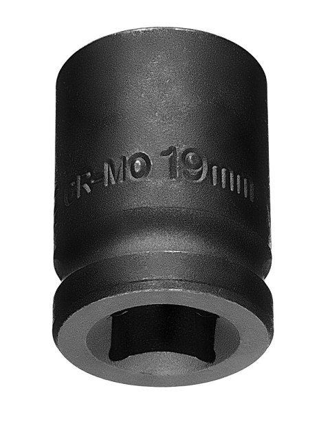 Nasadka udarowa 1/2", 19 x 38 mm, CrMo