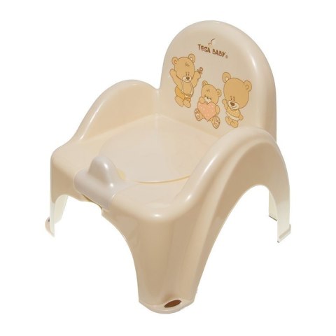 Nocnik - krzesełko miś beżowy TEGA