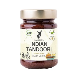 PASTA CURRY INDIAN TANDOORI BEZGLUTENOWA BIO 190 g - SANCHON